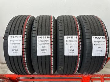 4 gomme 195 55 16 Bridgestone
