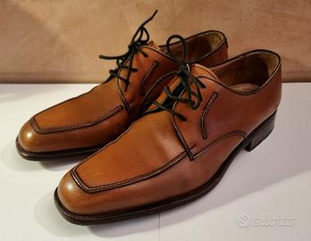 Moreschi marroni uomo - scarpe in vera pelle (40)