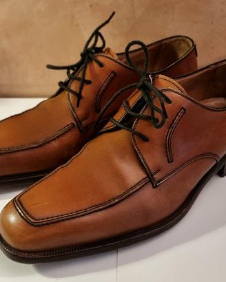 Moreschi marroni uomo - scarpe in vera pelle (40)