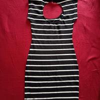 Vestito pull & bear a righe taglia S/M