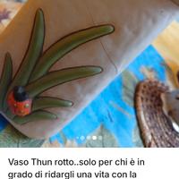 vaso Thun rotto
