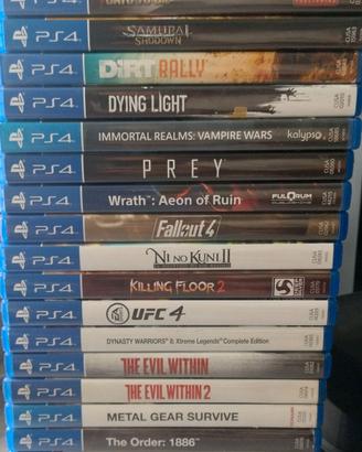 Giochi PS4 (leggere descrizione)