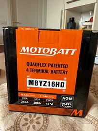 Batteria moto MOTOBATT MBYZ16HD