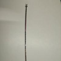 Bracciale tennis rainbow oro bianco 750 arcobaleno