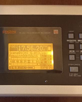 REGISTRATORE DA CAMPO - FOSTEX FR-2LE PROFESSIONAL