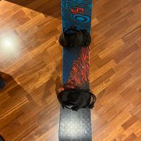 Snowboard LIB TECH Skate Banana + UNION Strata