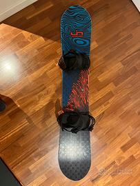 Snowboard LIB TECH Skate Banana + UNION Strata