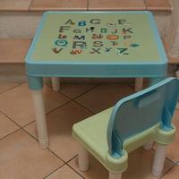 Tavolino bimbi con sedia