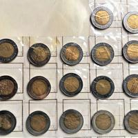 *17x 500 lire san-marino 1982 1992 1996 1998 1999*