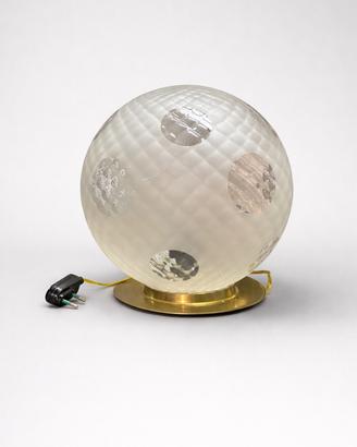 Lampada da tavolo in vetro a base di potone -60/70