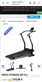 Tapis roulant movi fitness