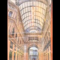 Quadro Milano Galleria Vittorio Emanuele