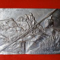 Quadro bassorilievo alpacca