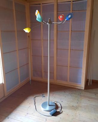 Lampada da terra con 5 lampade