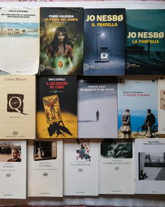 Lotto 19 libri romanzi narrativa Einaudi