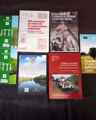 Lotto 7 libri difesa dell'ambiente reti ecologiche