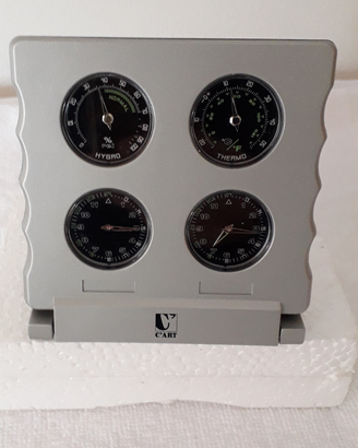 Orologio analogico da tavolo C'Art 2 fusi orario