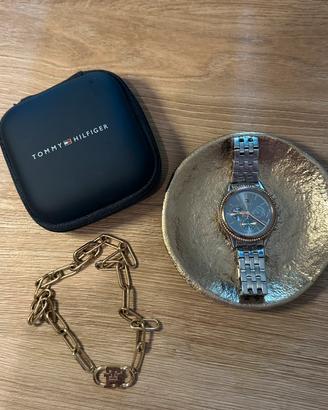 OROLOGIO + GIROCOLLO TOMMY HILFIGER