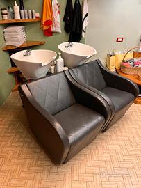 Lavateste professionale