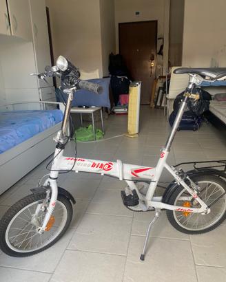 Bici pieghevole Atala Bianca -  come nuova
