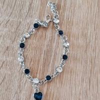 Bracciale Cuore blu