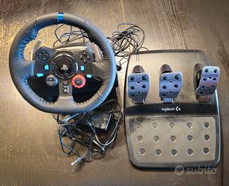 Ps5 Volante e Pedaliera G29 Logitech
