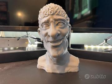 Il capo - Art Attack - scultura stampata in 3D