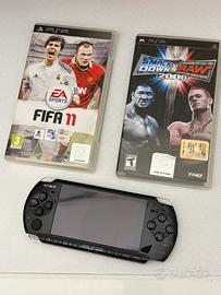 Sony PSP con 2 giochi