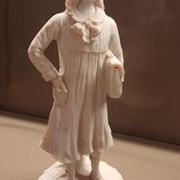 scolaretta-statuina vintage 
