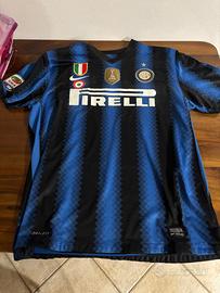 Maglia da collezione Inter sneijder autografata