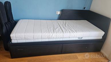 letto ikea flekke completo n.2 materassi