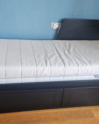 letto ikea flekke completo n.2 materassi