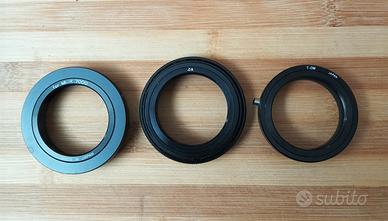 adattatore T-SYSTEM  per fotocamere Relex