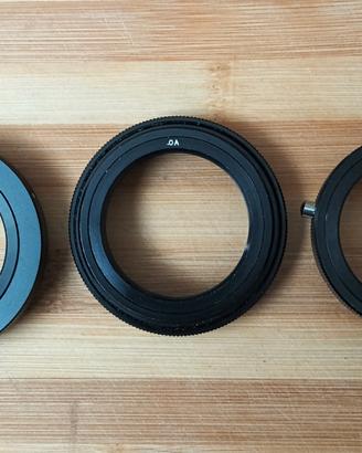 adattatore T-SYSTEM  per fotocamere Relex