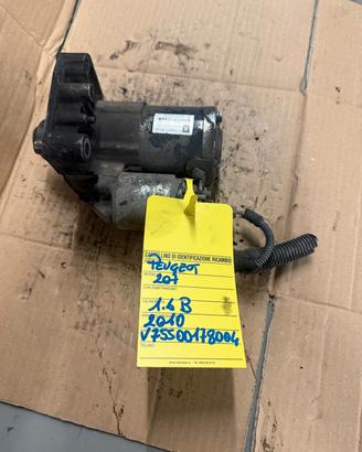 MOTORINO D'AVVIAMENTO V75500178004, 207 1.6B 2010