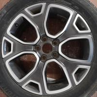 Gomma 225/55 r18 per Jeep Renegade cerchio complet