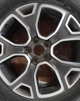 Gomma 225/55 r18 per Jeep Renegade cerchio complet