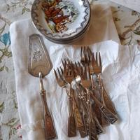 Servizio vintage dessert anni 70-80