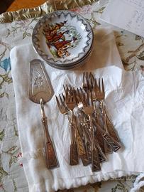 Servizio vintage dessert anni 70-80