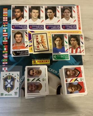 Set completo Germany 2006 panini con aggiornamenti