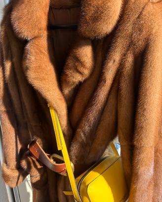 Glamour cappotto visone femmina selvaggio-