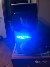 computer dekstop + Monitor dell-q