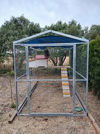 voliera per galline