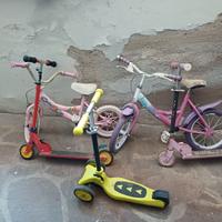 2 bici e monopattini tutto a 50