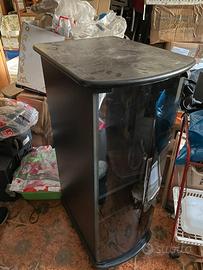 mobiletto vetrina per impianti stereo