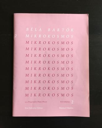 Béla Bartók Mikrokosmos Volume 2
