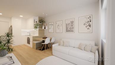 Bilocale ristrutturato con balcone a Brunico