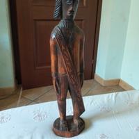 statuetta lignea africana