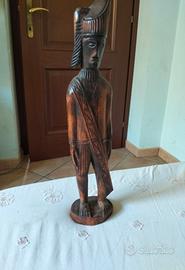 statuetta lignea africana