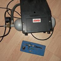 aerografo e compressore 